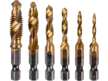 СВЕРЛА ДЛЯ РЕЗЬБЫ HSS, НАБОР М3-М10