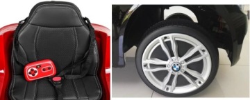BMW X6M АВТО АККУМУЛЯТОРНЫЙ АВТОМОБИЛЬНЫЙ КОЖАНЫЕ КОЛЕСА МЯГКИЕ КОЛЕСА EVA 2x45 Вт СВЕТОДИОДНЫЙ ДИСТАНЦИОННЫЙ СВЕТОДИОД