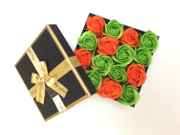 FLOWER BOX Scented MYSTERIOUS ROSE GIFT Подарок на день рождения именины