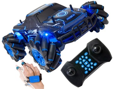 DUŻY Samochód 4x4 ZDALNIE STEROWANY RĘKĄ GESTEM Ręki + Pilot RC DRIFT CAR