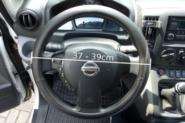 POKROWIEC NA KIEROWNICĘ CZARNY SKÓRA 37-39 CLUB M WYSOKA JAKOŚĆ