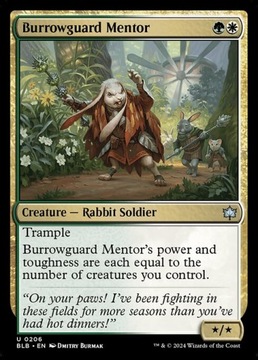 MtG: Burrowguard Mentor (BLB)