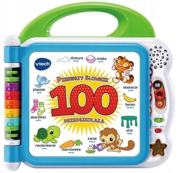 VTech KSIĄŻECZKA EDUKACYJNA dwujęzyczna SŁOWNIK