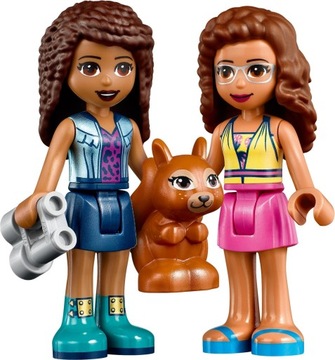 LEGO Friends 41677 Leśny Wodospad Kładka Hulajnoga 93 klocki 5+