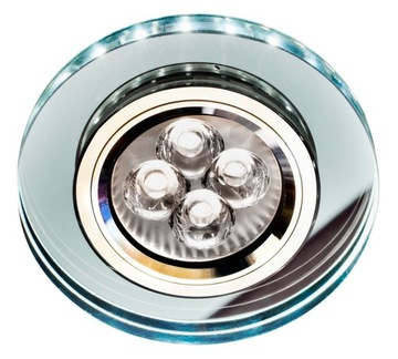 ELEGANCKA OPRAWA SUFITOWA OCZKO HALOGEN LED GU10