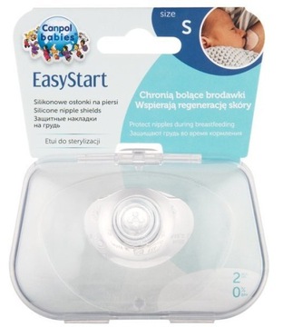 CANPOL Osłonki piersi EasyStart Small MAŁE 2szt