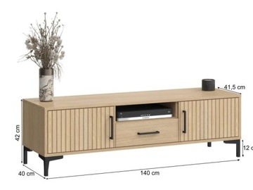 RTV ШКАФ ГОСТИНАЯ СПАЛЬНЯ ЛАМПЫ ДУБ СЛАВОНИЯ COMO RTV