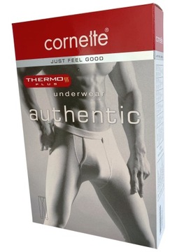 Kalesony męskie Cornette Authentic Thermo Plus 049 r. XXL (52) czarne