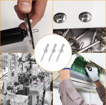 РУЧНОЙ ЗАКЛЕПОЧНИК НАБОР АЛЮМИНИЕВЫХ ЗАКЛЕПОК 400 шт.