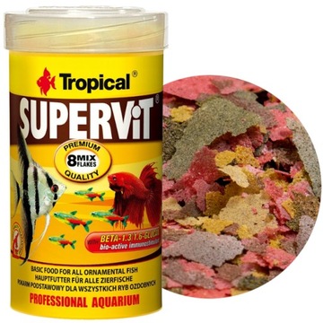 TROPICAL SUPERVIT 1000 ml pokarm PREMIUM DLA RYB