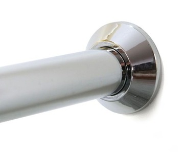 Розетка MCS, крепление на стержне, трубы диаметром 25 мм, хром