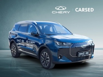 Chery Tiggo 7 SUV PHEV 1.5 T-GDI DHE 279KM 2025 Chery Tiggo 7 PHEV Emerald Blue demonstacyjny, zdjęcie 6