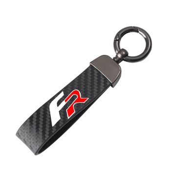 ČERVENÝ KLÍČ VOZIDLOVÝ KOŽENÝ UHLÍKOVÝ SEAT L