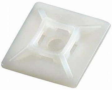 Самоклеящийся монтажный зажим для кабельных стяжек