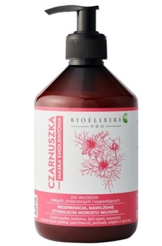 BIOELIXIRE Maska emolientowa z czarnuszką 500ml