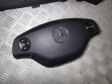 MERCEDES CL W216 KONSOLA AIRBAG PODUSZKI PASY
