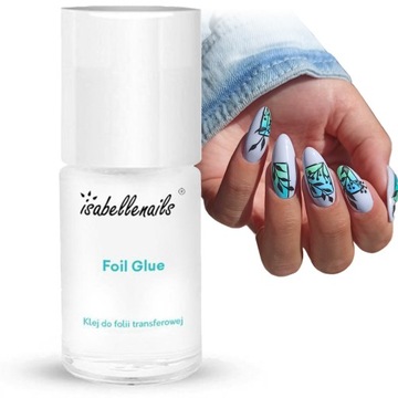 Isabellenails FOIL GLUE Клей для переноса фольги для дизайна ногтей 6 мл