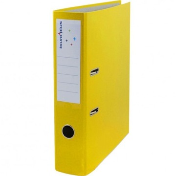 Segregator Biuro Plus A4, 75 mm, żółty