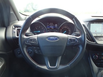 Ford Kuga II SUV Facelifting 2.0 TDCi 180KM 2018 Ford kuga ST Line Automat Nawigacja Parktronik Asystent Parkowania Światła, zdjęcie 13