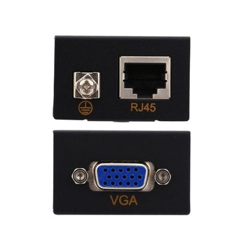 Extender VGA 60 m Audio Video Splitter