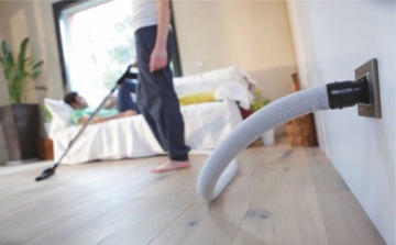 Лазерный робот + центральный пылесос KTS105+ROBO'900A