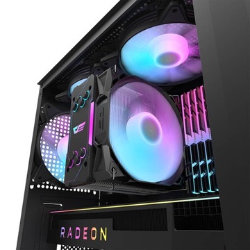 DARKFLASH DK300M M-ATX ЧЕХОЛ ДЛЯ КОМПЬЮТЕРА USB 3.0 LED ARGB MIDI TOWER