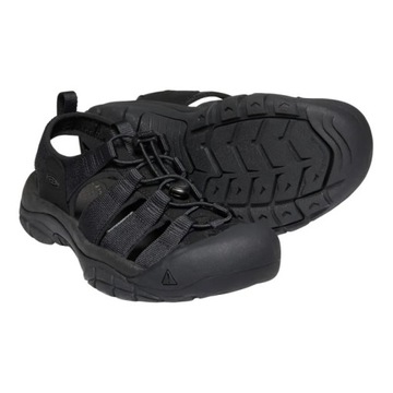 SANDAŁY MĘSKIE KEEN NEWPORT H2 TRIPLE BLACK 47 1022258