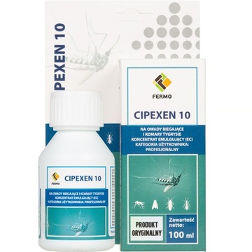 CIPEXEN 100 ml preparat na komary tygrysie, muchy, kleszcze, o