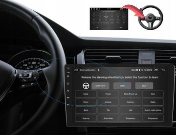 АВТОМОБИЛЬНЫЙ РАДИО 1 DIN ANDROID 12 GPS-КАМЕРА 2/32