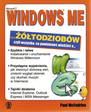 Windows ME dla żółtodziobów, McFedries Paul