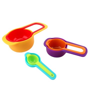 6x КУХОННЫЕ МЕРНЫЕ НАБОРЫ, ЛОЖКИ, ЧАШКИ 30