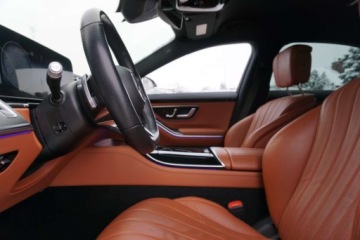 Mercedes Klasa S W223/V223 Sedan 2.9 400d 330KM 2021 Mercedes-Benz Klasa S SalonPL, AMGLine, 4Matic, Tylna os skretna, ACC, Kam, zdjęcie 8