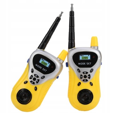 2 SZT. KRÓTKOFALÓWKI WALKIE TALKIE DLA DZIECI