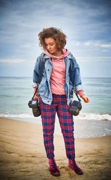 КОЖАНАЯ РЕМНЯ ДЛЯ ФОТОГРАФИИ PROPHOTO NAVY 3.8