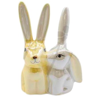 KRÓLIK ZAJĄC CERAMICZNY FIGURKA WIELKANOC
