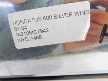 WYDECH KOŃCOWY TŁUMIK YAMAHA FJS 600 SILVER WING 01-04 18310MCT942