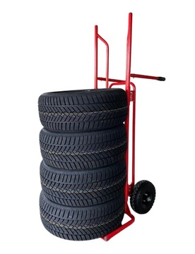 Wózek do transportu opon - udźwig 70 kg