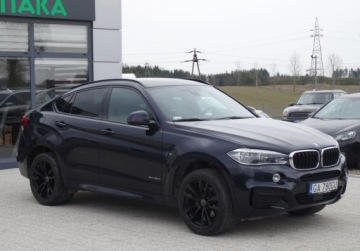 BMW X6 F16 Crossover xDrive30d 258KM 2019 BMW X6 3.0D 258KM M Pakiet Serwis Bezwypadkowy Super Stan 3.0 Diesel 258KM