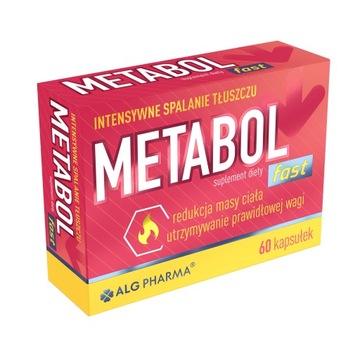 Suplement Alg Pharma Metabol Fast redukcja wagi 60 kapsułek