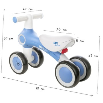 Беговел Croxer Alito черный/синий