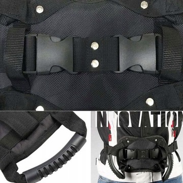 РЕМЕНЬ ПАССАЖИРСКОЙ БЕЗОПАСНОСТИ, УДЕРЖИВАЮЩИЙ МОТОЦИКЛИСТА