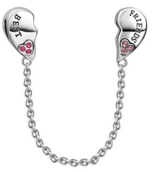 MD charms best friends łańcuszek serce | S925