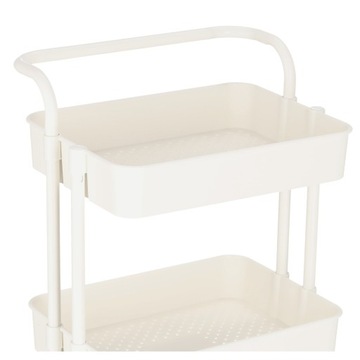 Wózek pomocnik fryzjerski kosmetyczny spa do salonu półki regał na kółkach