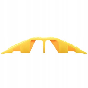 ЗАЩИТНЫЙ ПЭ ПОРОГ КАБЕЛЯ РАБОТАЮЩИЙ ПОРОГ НАКЛАДКА КРЫШКА КАБЕЛЯ ЖЕЛТЫЙ ДО 6 ТОНН