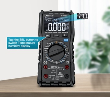 Miernik Multimetr cyfrowy MESTEK DM100 NFC 9999