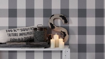 Классические обои в клетку AS Creation Elegance 2063-67