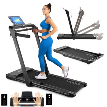 BIEŻNIA ELEKTRYCZNA DOMOWA SKŁADANA MAGNETYCZNA DO BIEGANIA XT700 GYMTEK