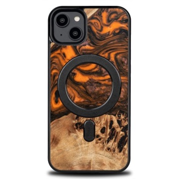 Bewood Unikátní Pouzdro pro iPhone 15 Plus oranžové s MagSafe