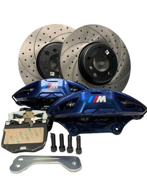 Zaciski BMW F10 F11 Swap 348/36 tarcze hamulcowe klocki hamulcowe adaptery