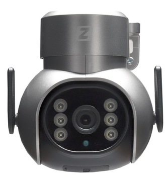 НАРУЖНАЯ IP-КАМЕРА 4MPx 4MP WiFi ZOOM ПРИЛОЖЕНИЕ СЕРЫЙ
